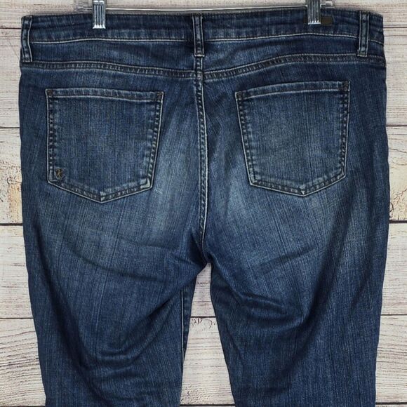 Kut from the Kloth Catherine Mid Rise Boyfriend Denim Jeans Size 14 - Picture 7 of 9